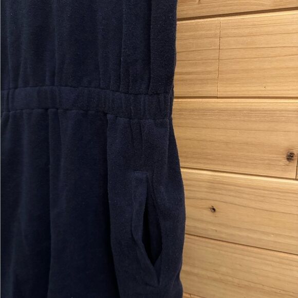 Offline Aerie Size Small Navy Blue Terry Fabric Tank Mini Dress - Picture 4 of 11